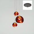 Multi-Arm Pendant Light | Sculptural Melt Design | Ka-mostore