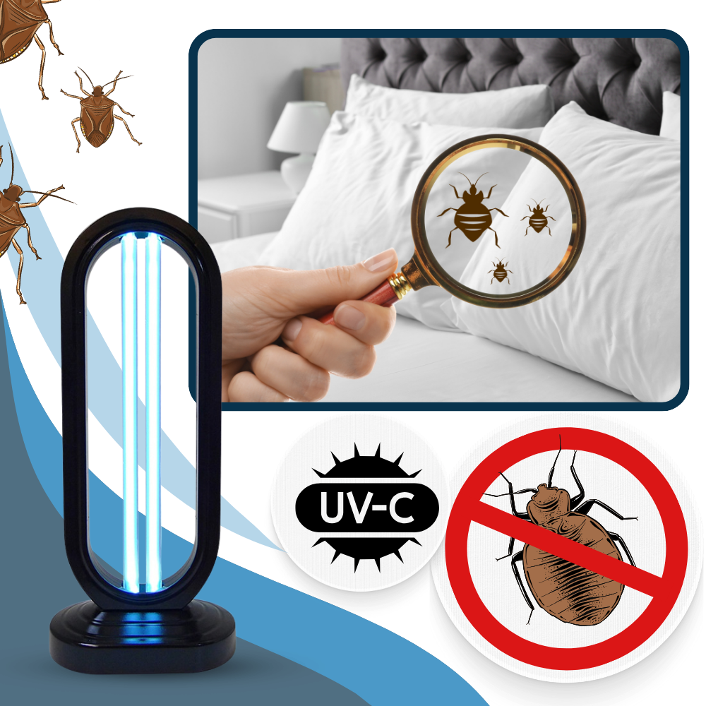 Multi-Surface UV Disinfectant Bulb – Strongest Bed Bug Killer for Home & Travel Use | Ka-mostore