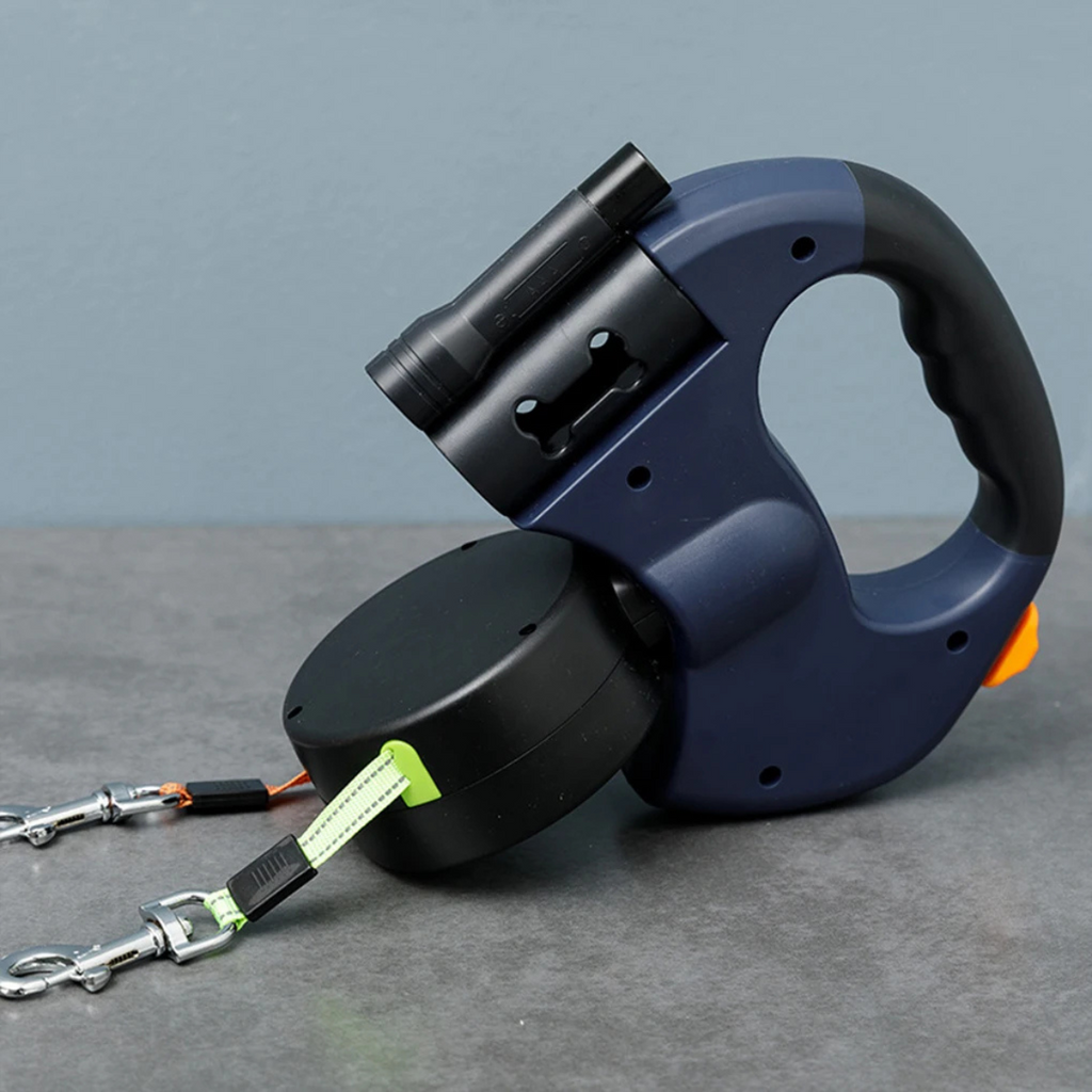 Never Tangle Again – Double Leash for Dogs with LED Light | Ka-mostore