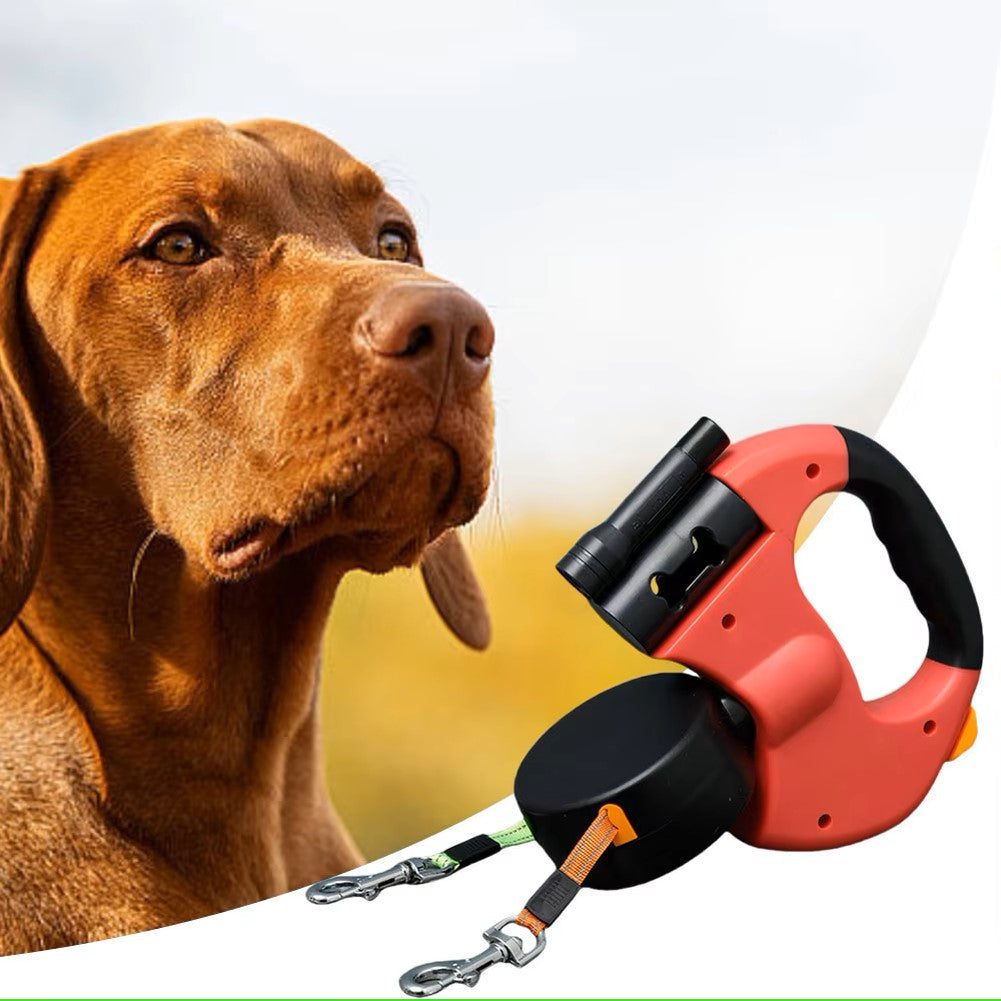 Never Tangle Again – Double Leash for Dogs with LED Light | Ka-mostore