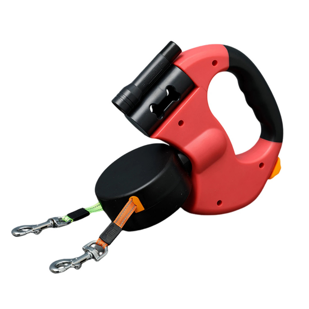 Never Tangle Again – Double Leash for Dogs with LED Light | Ka-mostore