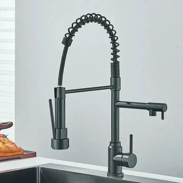NickelFlex Kitchen Faucet | 360° Rotation | Stainless Steel | Ka-mostore