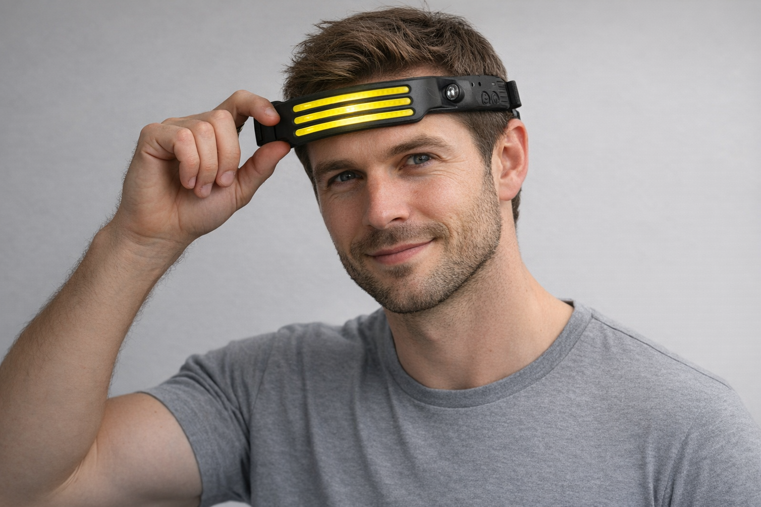 1500 Lumen Wide-Beam Headband Light for Outdoors | Ka-mostore