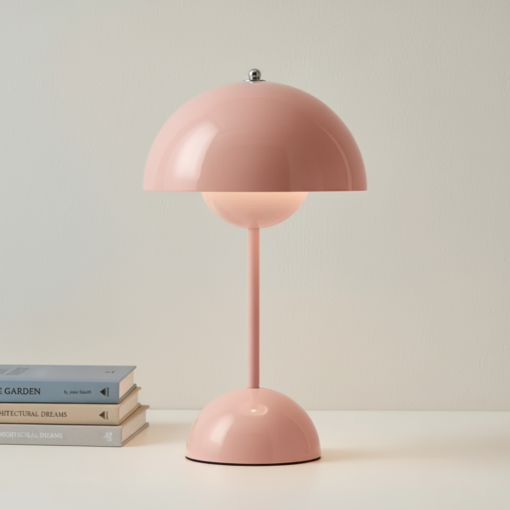 NordicNest Scandinavian Table Lamp | Dimmable, Modern & Bedside Lamp | Ka-mostore