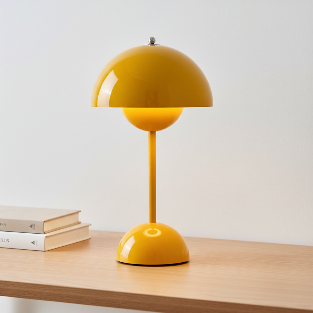 NordicNest Scandinavian Table Lamp | Dimmable, Modern & Bedside Lamp | Ka-mostore