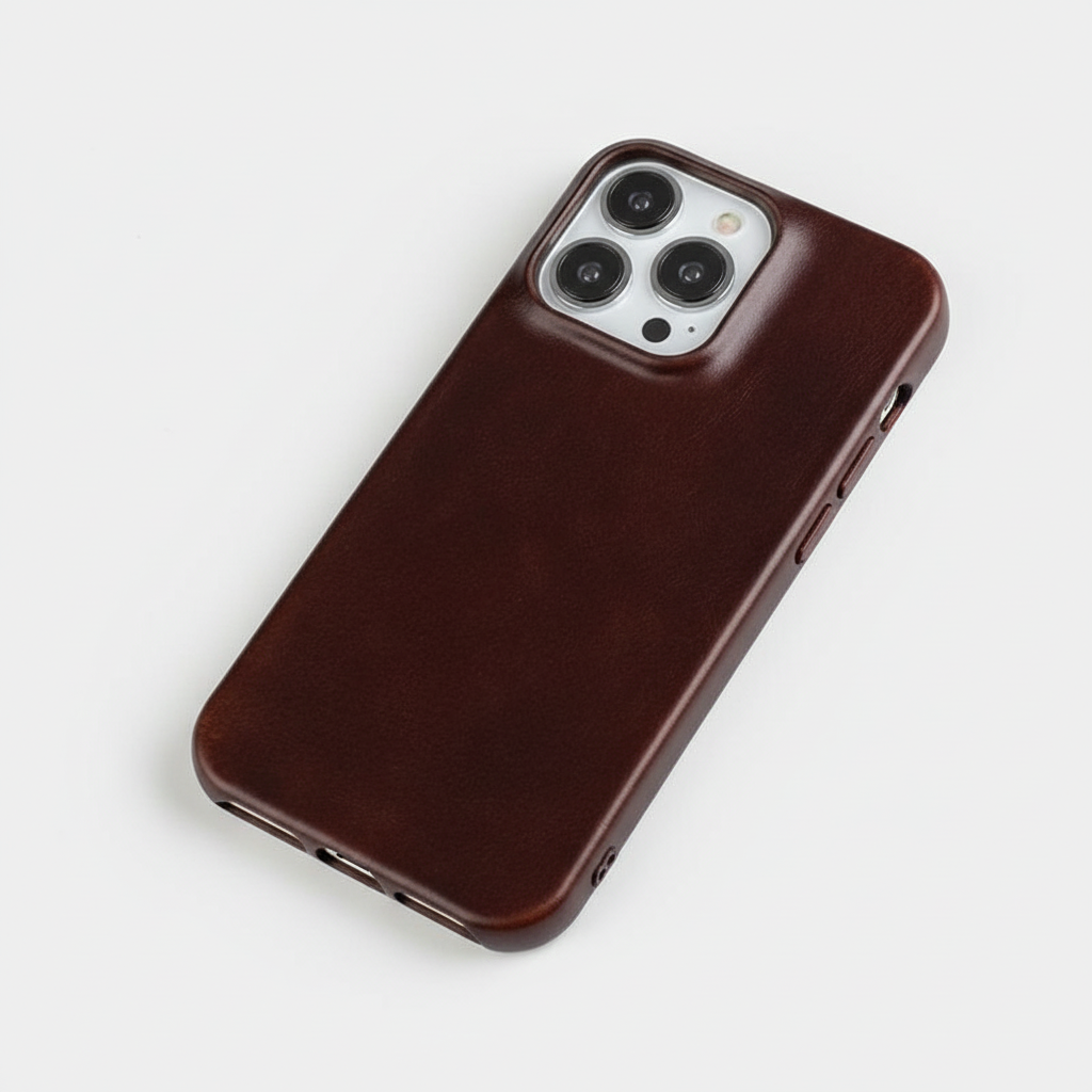 Leather Oil Wax iPhone Case - Genuine Material | Ka-mostore