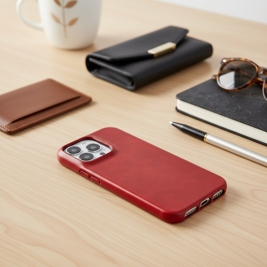 Leather Oil Wax iPhone Case - Genuine Material | Ka-mostore