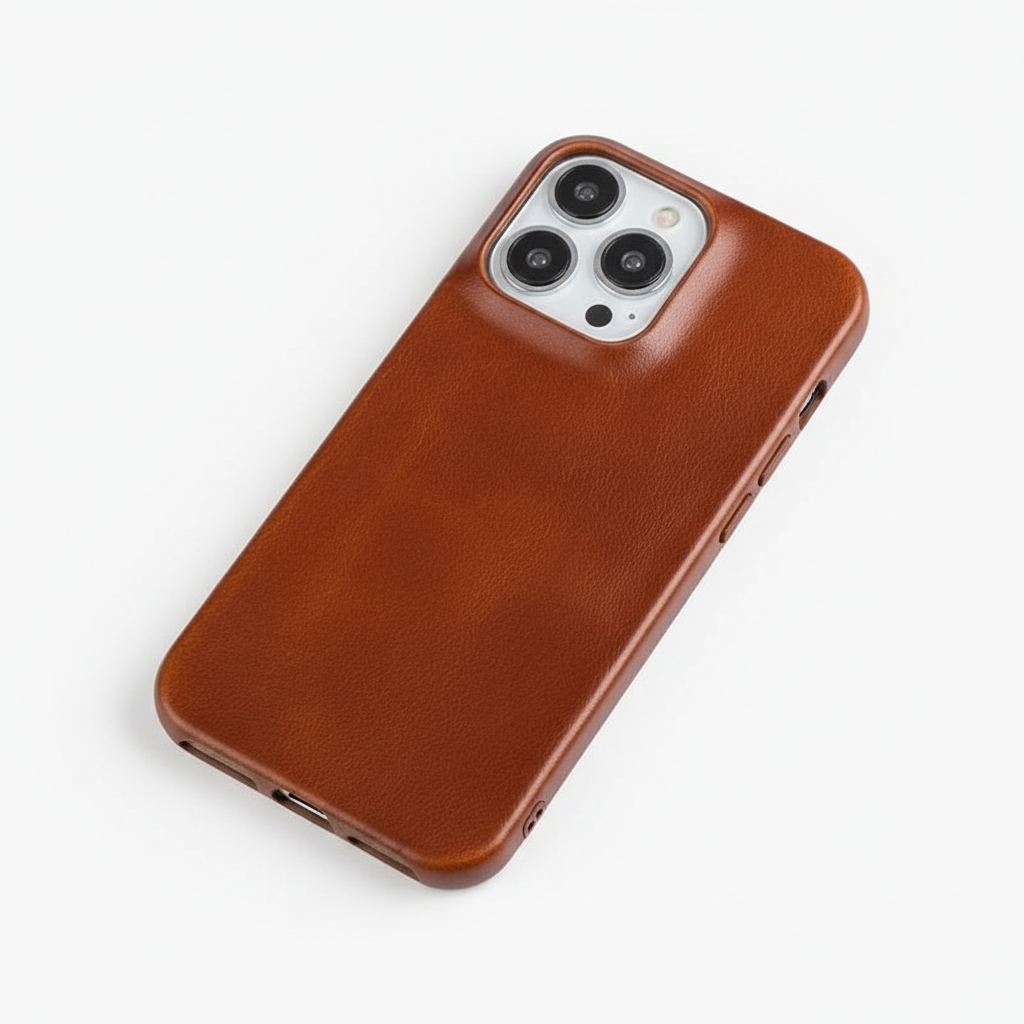 Leather Oil Wax iPhone Case - Genuine Material | Ka-mostore