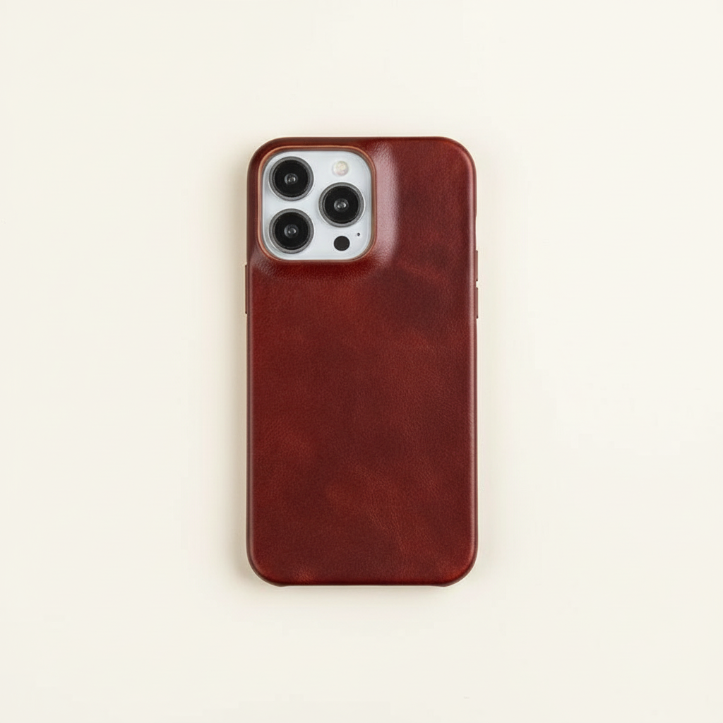 Leather Oil Wax iPhone Case - Genuine Material | Ka-mostore