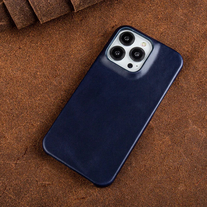 Leather Oil Wax iPhone Case - Genuine Material | Ka-mostore