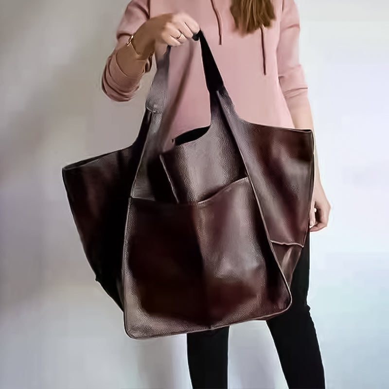 Nadměrně velké kožené víkendové tašky | Ka-mostore