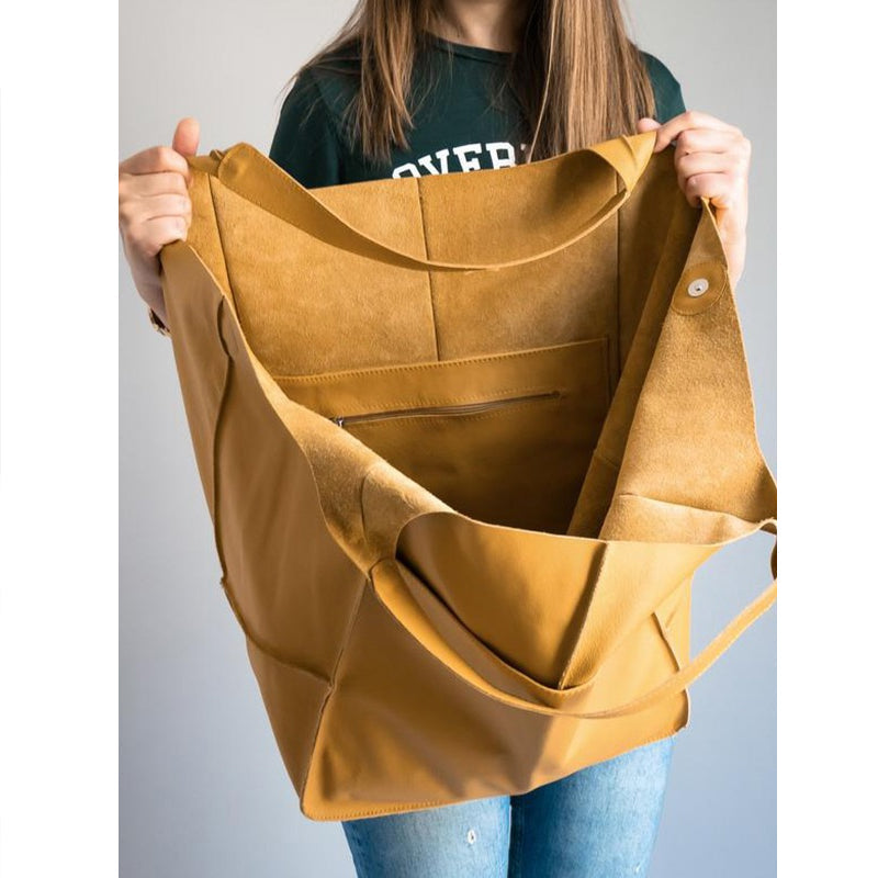 Nadměrně velké kožené víkendové tašky | Ka-mostore