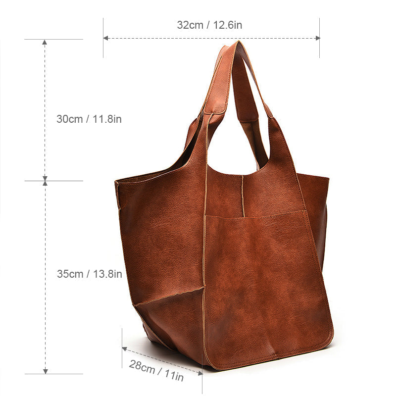 Nadměrně velké kožené víkendové tašky | Ka-mostore