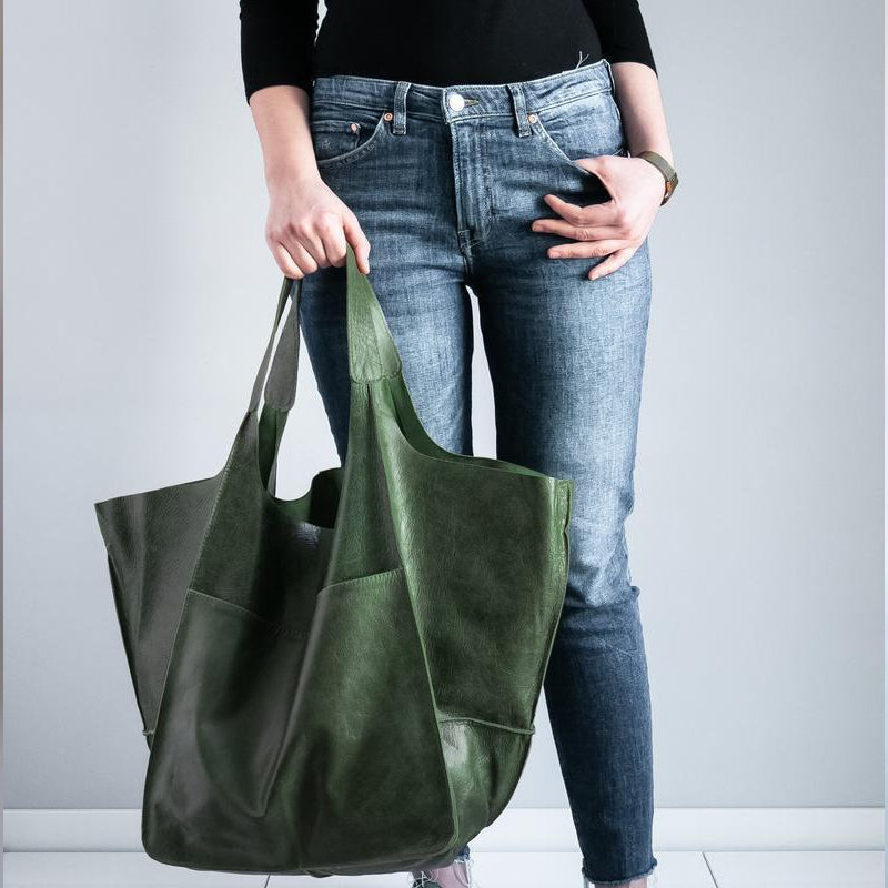 Nadměrně velké kožené víkendové tašky | Ka-mostore