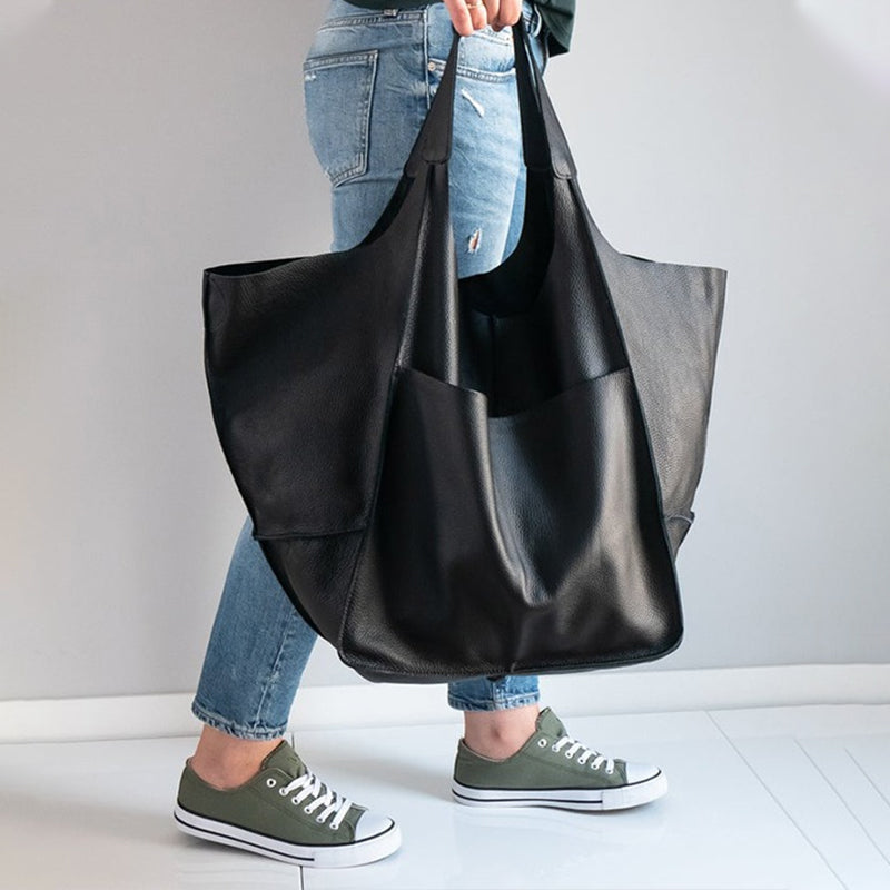 Nadměrně velké kožené víkendové tašky | Ka-mostore