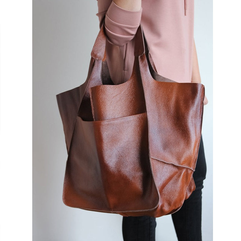 Nadměrně velké kožené víkendové tašky | Ka-mostore