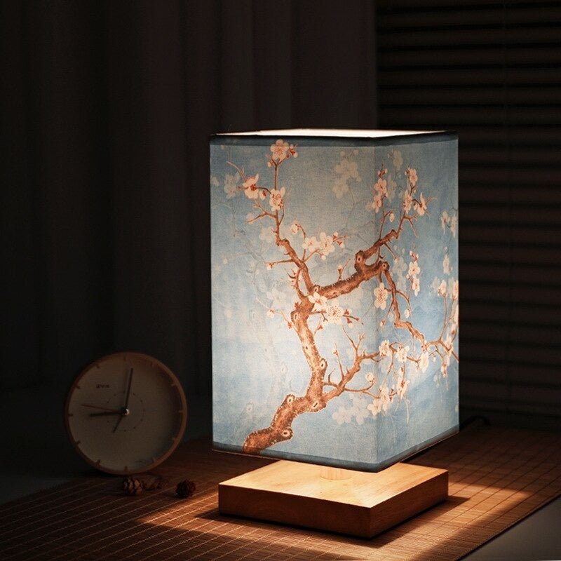 Paper Table Lamp | Japanese Scandinavian Style | Warm Light | Ka-mostore