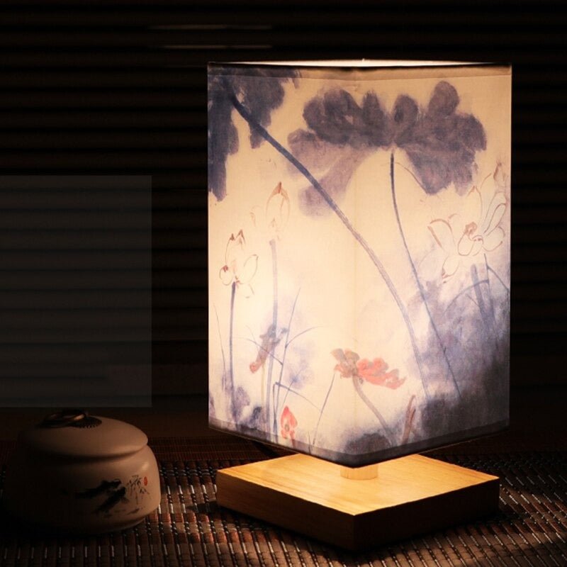 Paper Table Lamp | Japanese Scandinavian Style | Warm Light | Ka-mostore