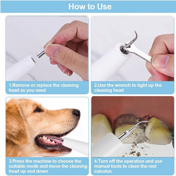Pet Oral Cleaning Tool for Fresh Breath & Grooming Care | Ka-mostore