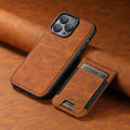 Leather Phone Case with Card Slot & MagSafe | Ka-mostore
