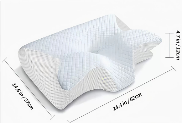 Ergonomisk memory foam-pude til lindring af snorken og søvnapnø | Ka-mostore