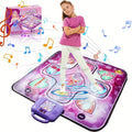 Pink Dance Mat for Kids with Scoring Function and Rhythmic Games – No TV – DanceFun Mat | Ka-mostore
