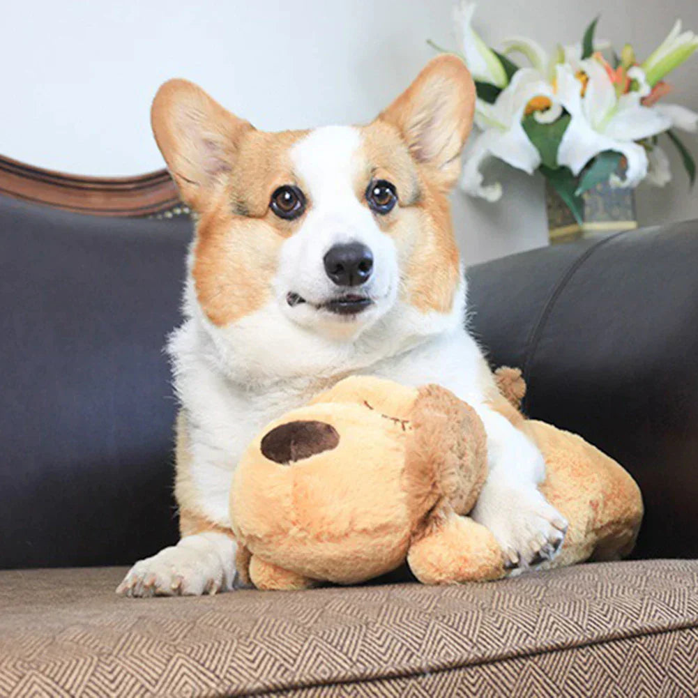 Plush Dog Calming Toy with Heartbeat Simulation | Ka-mostore