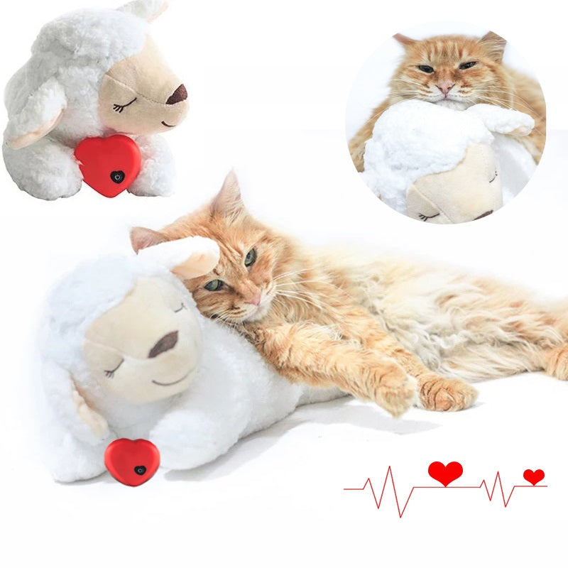 Plush Dog Calming Toy with Heartbeat Simulation | Ka-mostore