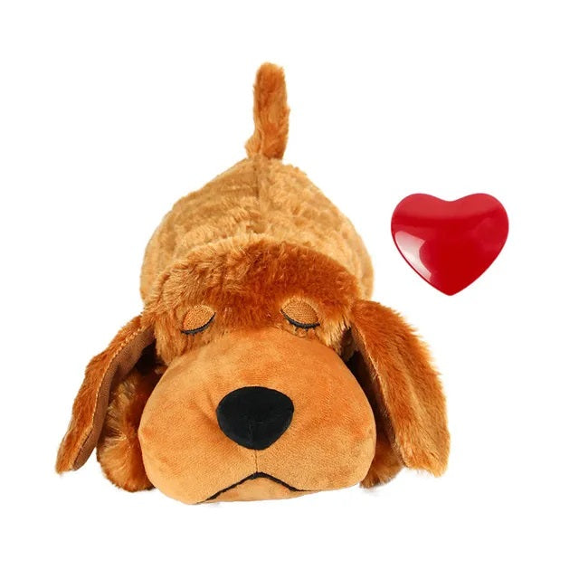 Plush Dog Calming Toy with Heartbeat Simulation | Ka-mostore
