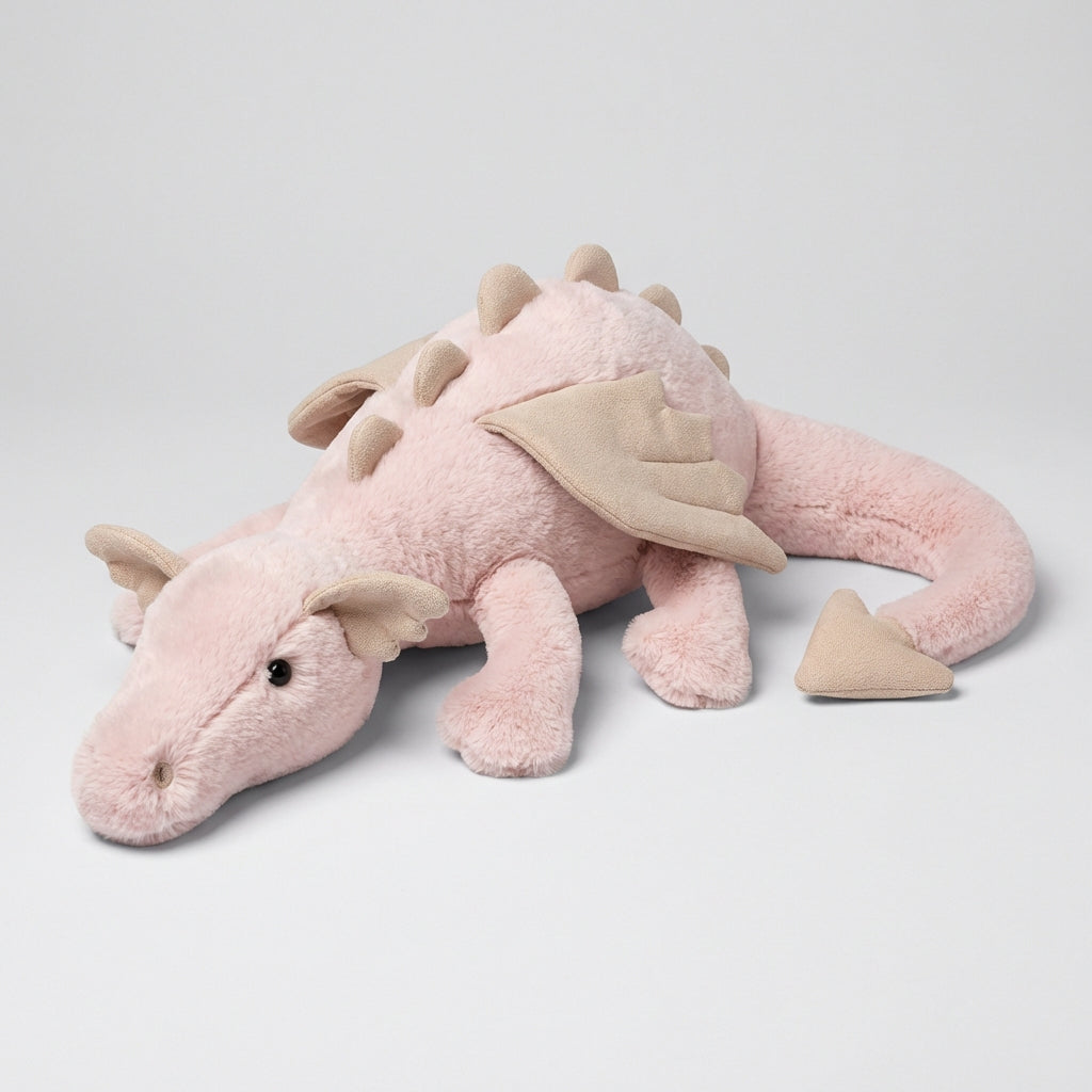 Plush Dragon Toy for Kids, Friendly Dragon with Beak | Ka-mostore