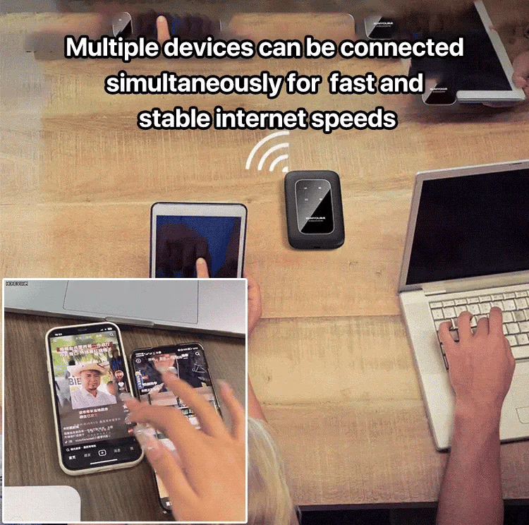 Portable 5G WiFi Router – High-Speed Mobile Wireless Internet Connection | Ka-mostore