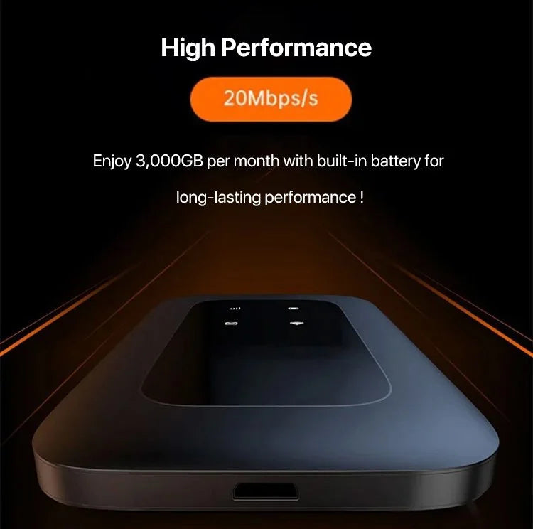 Portable 5G WiFi Router – High-Speed Mobile Wireless Internet Connection | Ka-mostore