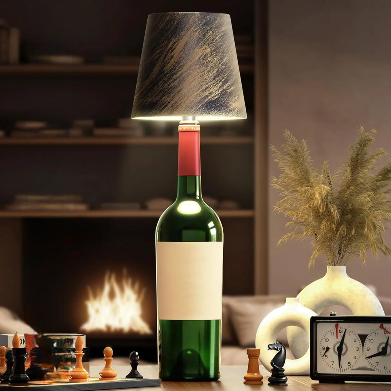 Flessenlamp: aanraakbediening, dimbaar, draagbaar licht | Ka-mostore