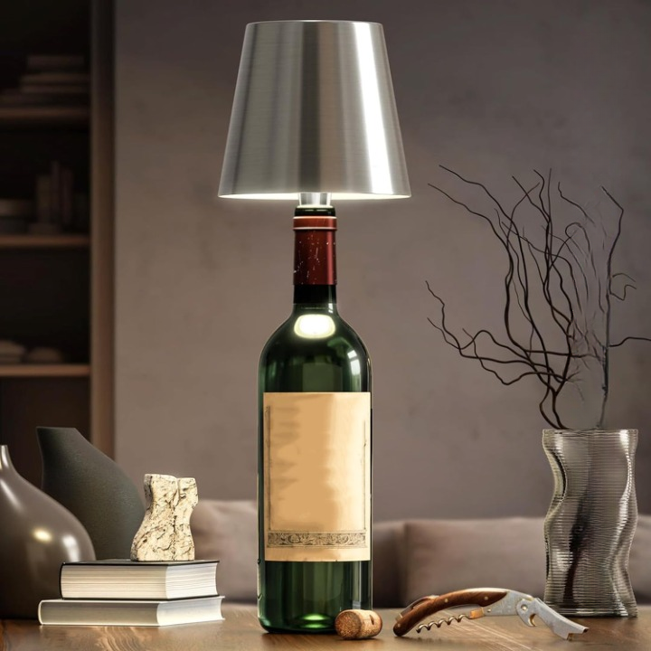 Flessenlamp: aanraakbediening, dimbaar, draagbaar licht | Ka-mostore