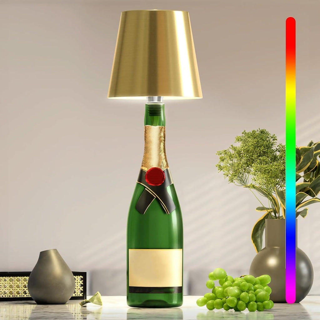 Flessenlamp: aanraakbediening, dimbaar, draagbaar licht | Ka-mostore