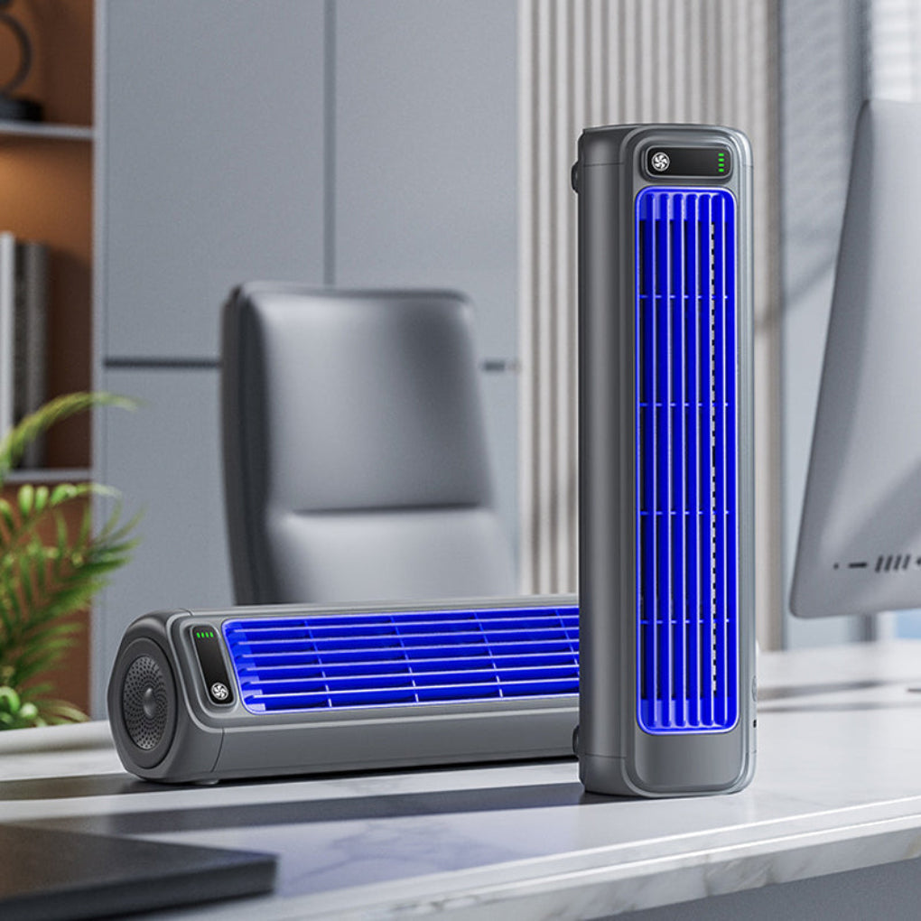 Portable Cooling Fan with Wireless Charging | Ka-mostore