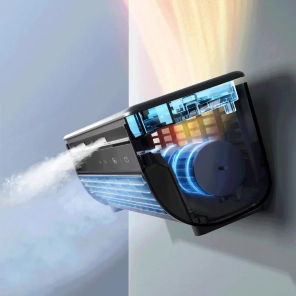 Portable Cooling Fan with Wireless Charging | Ka-mostore