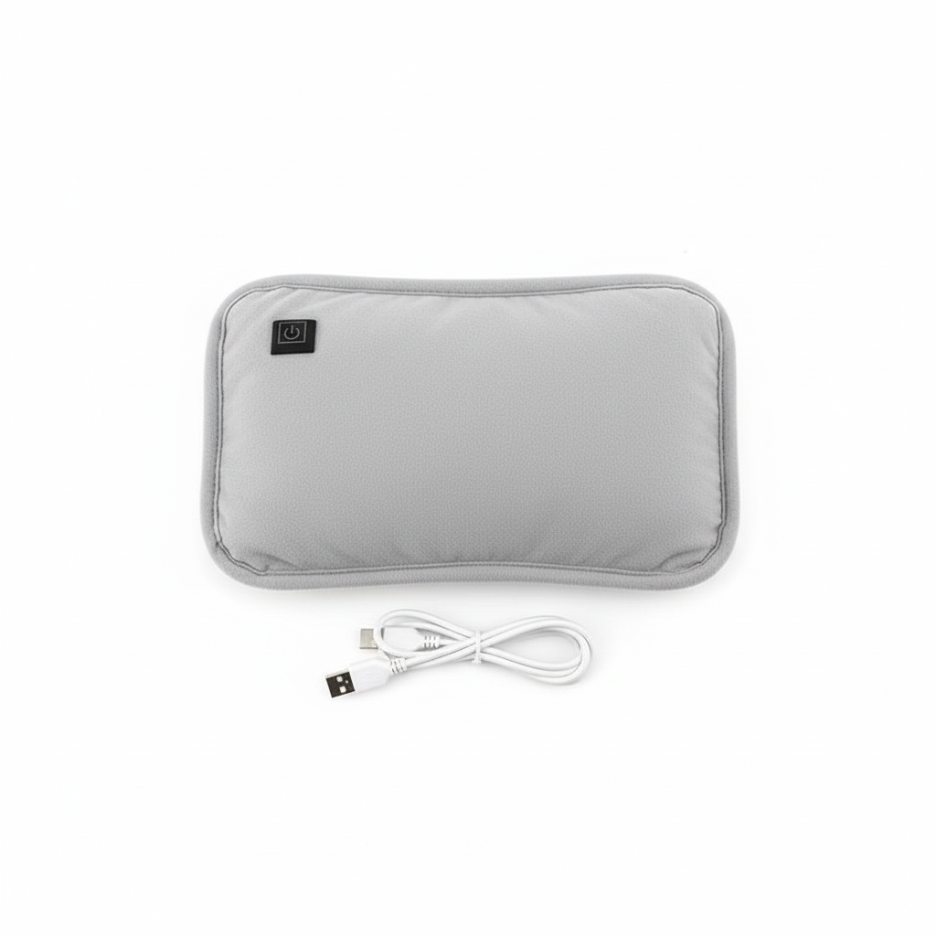 Portable Graphene Heating Pad | USB Rechargeable | 3 Temperature Levels | Ergonomic Hand & Belly Warmer | Includes Intelligent Auto Shut-Off | Ka-mostore