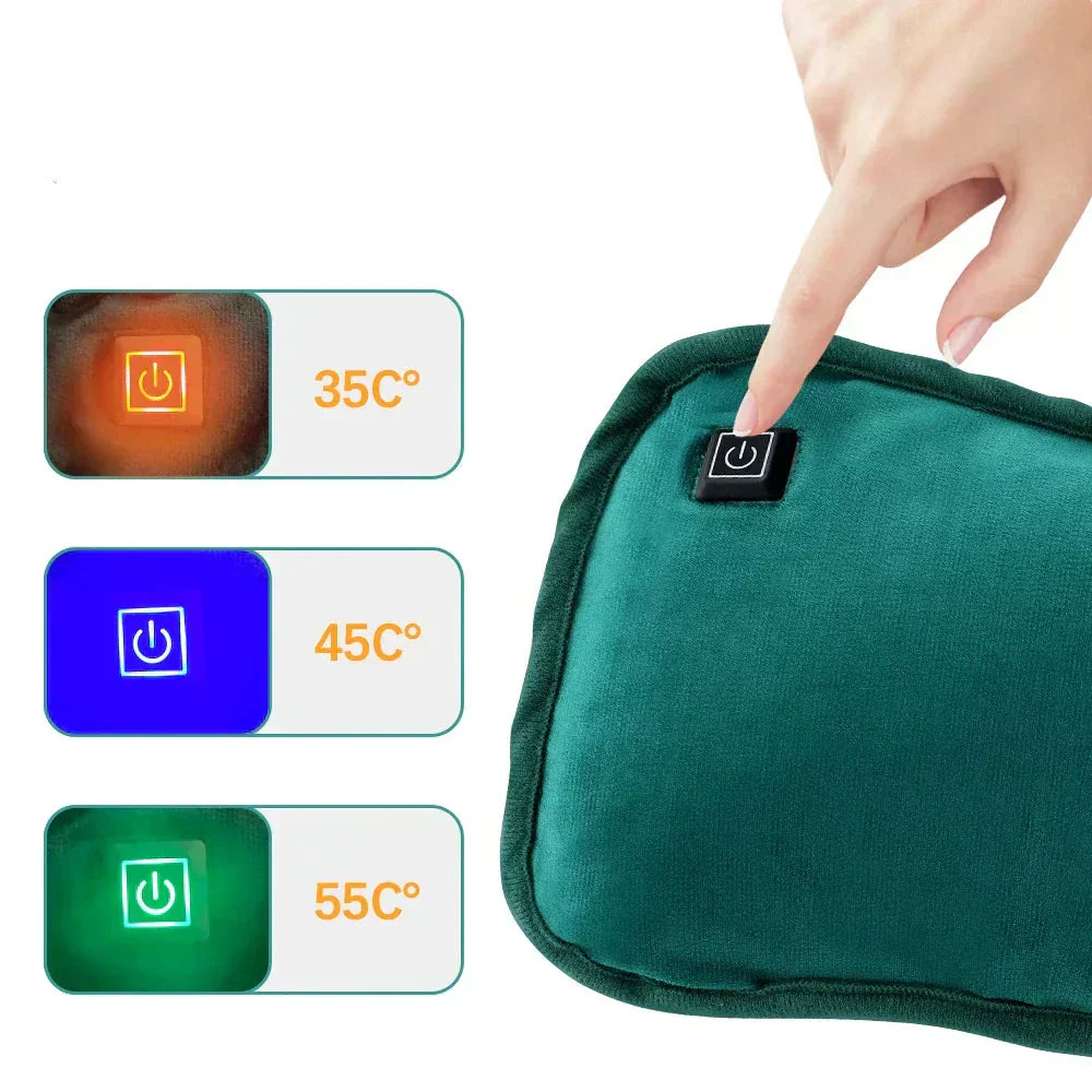 Compact Warming Pad | 30x20cm | Quick Heat Hand & Body Warmer | Ka-mostore