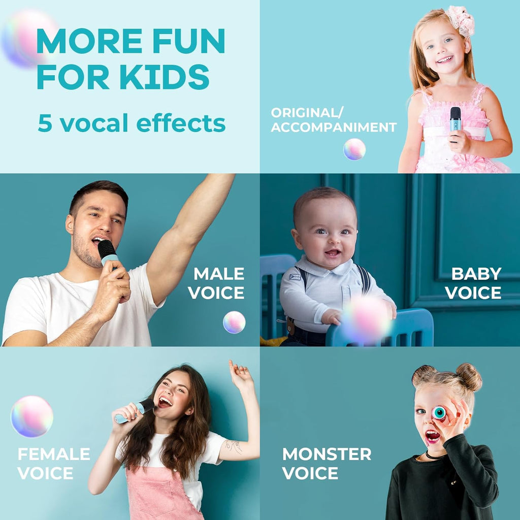 Veylo Portable Karaoke Speaker with 2 Wireless Mics | Ka-mostore