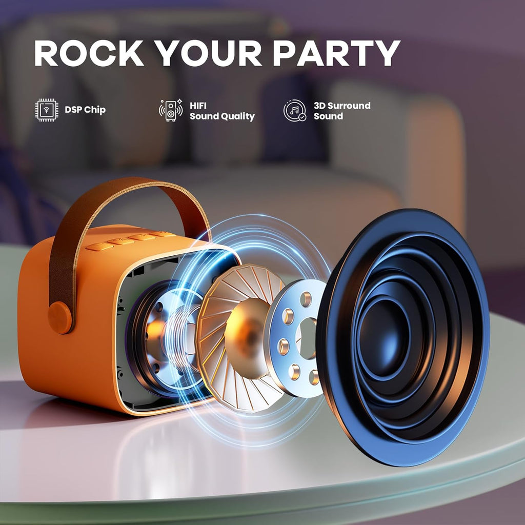 Veylo Portable Karaoke Speaker with 2 Wireless Mics | Ka-mostore