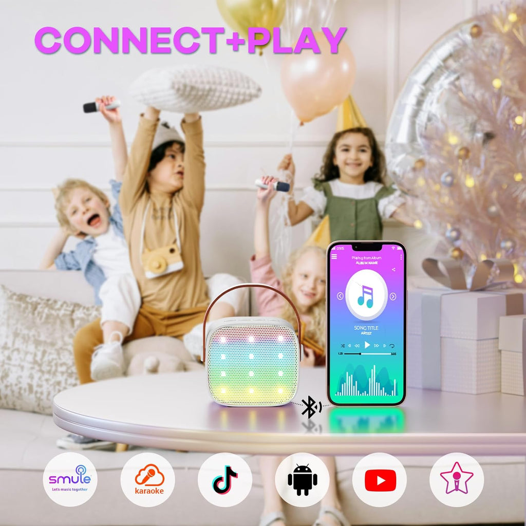 Veylo Portable Karaoke Speaker with 2 Wireless Mics | Ka-mostore