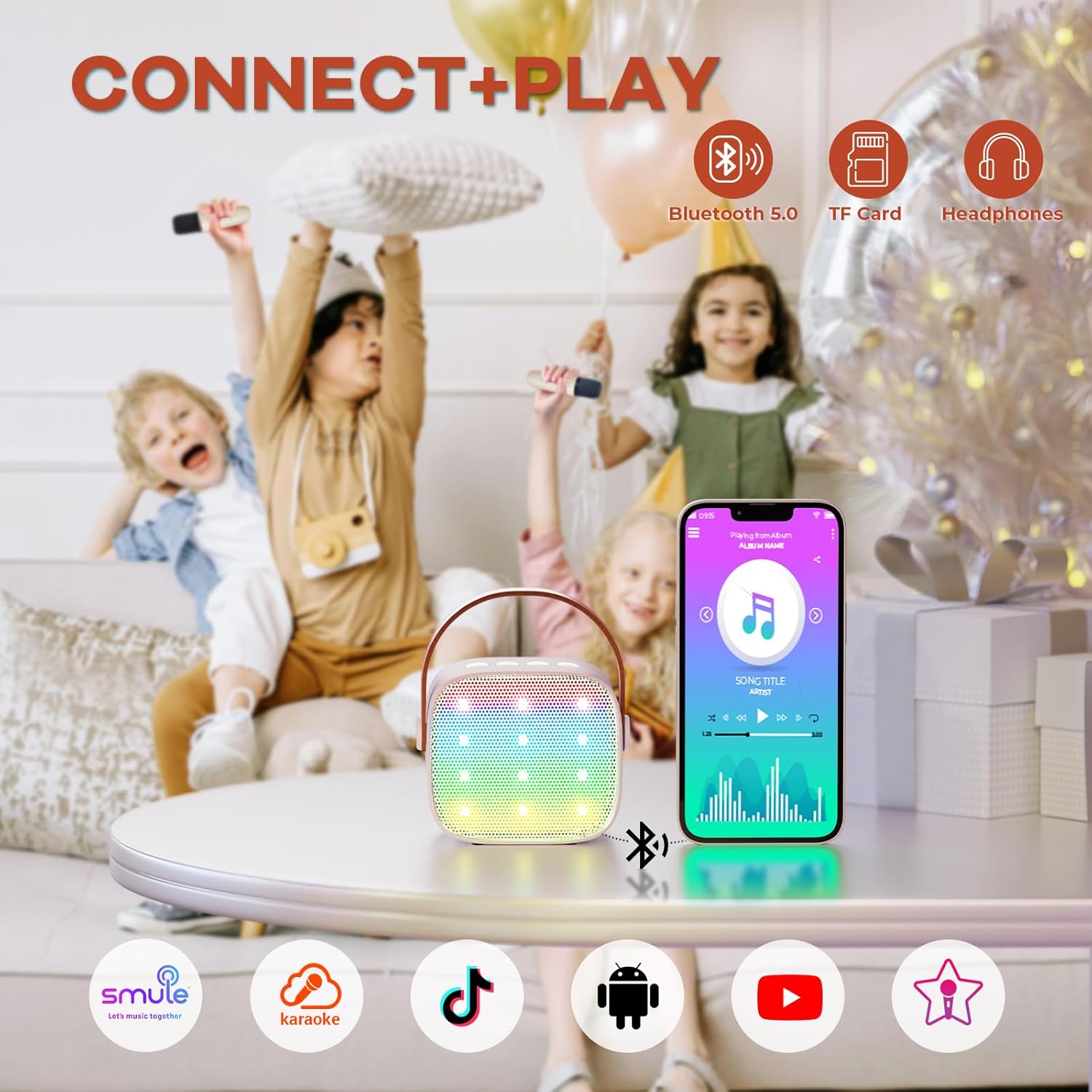 Veylo Portable Karaoke Speaker with 2 Wireless Mics | Ka-mostore