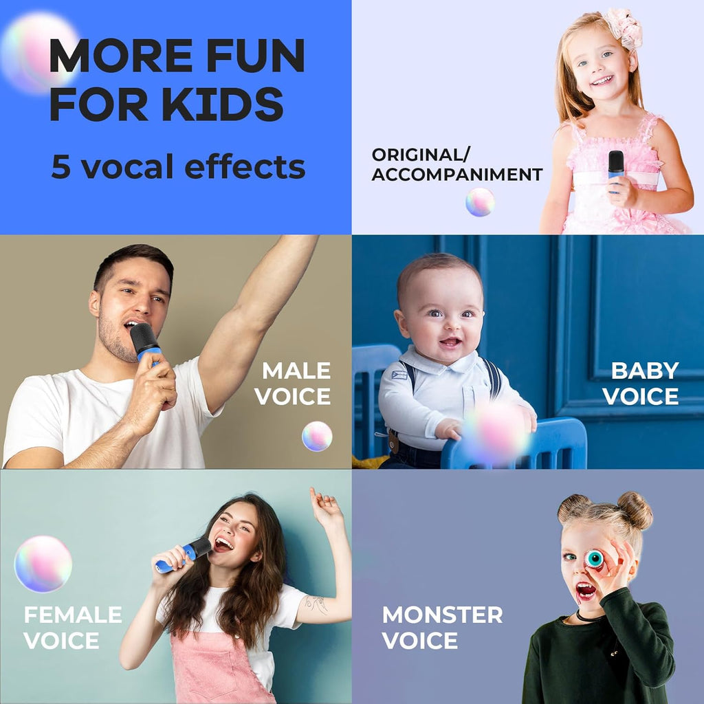 Veylo Portable Karaoke Speaker with 2 Wireless Mics | Ka-mostore