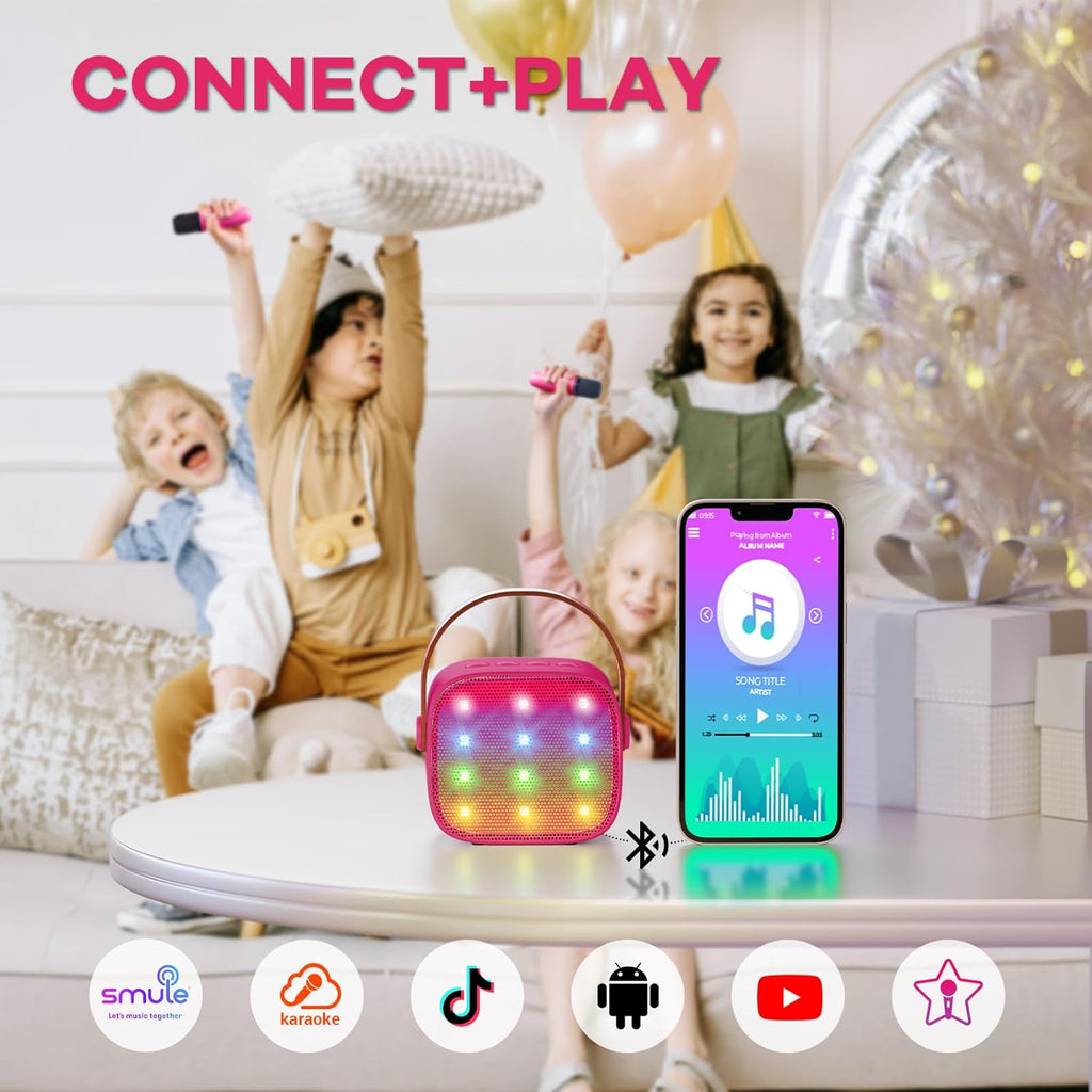 Veylo Portable Karaoke Speaker with 2 Wireless Mics | Ka-mostore