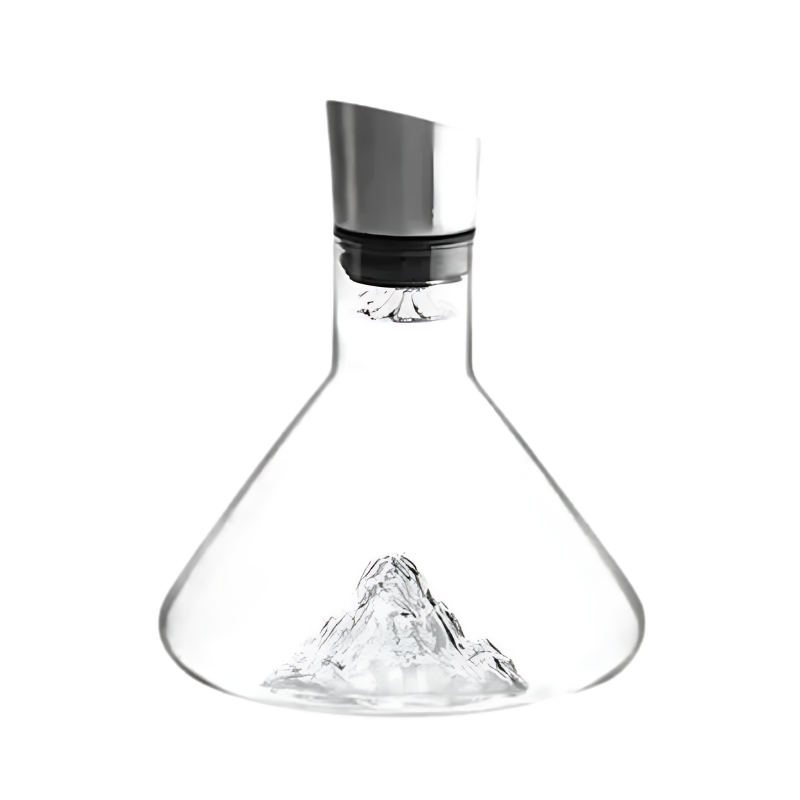 Premium Wine Decanter | Lead-Free Crystal with Rapid Aeration & Filtration for Enhanced Tasting Experience | Ka-mostore