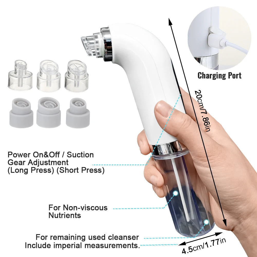 Facial Pore Cleanser Vacuum - Gentle Blackhead Extraction Tool | Ka-mostore