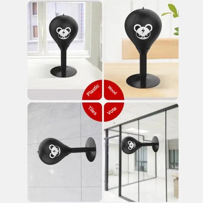 Freestanding Boxing Ball with Suction Base - PowerStrike | Ka-mostore