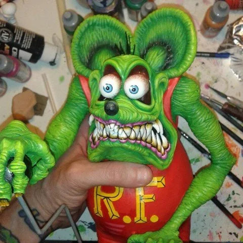 Rat Fink Collectible Model Toy Halloween Decoration | Ka-mostore