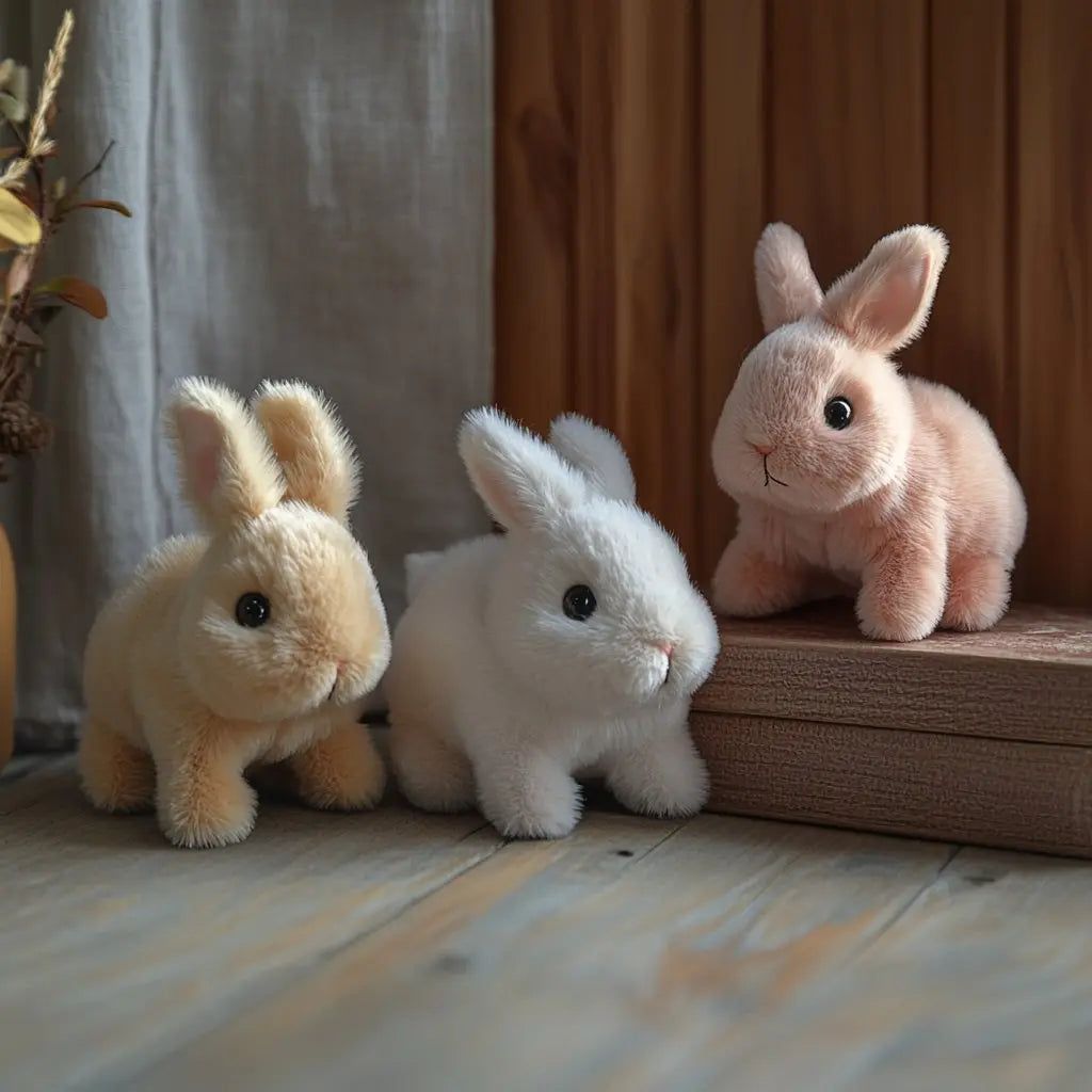 Realistic Rabbit Toy – Life-like Movement & Soft Fur | Ka-mostore